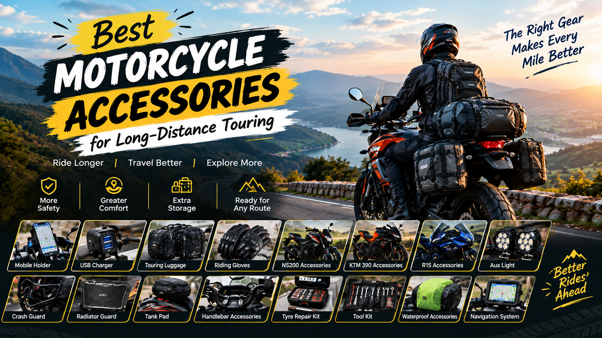 Best Bike Accessories for Daily Commuters in India