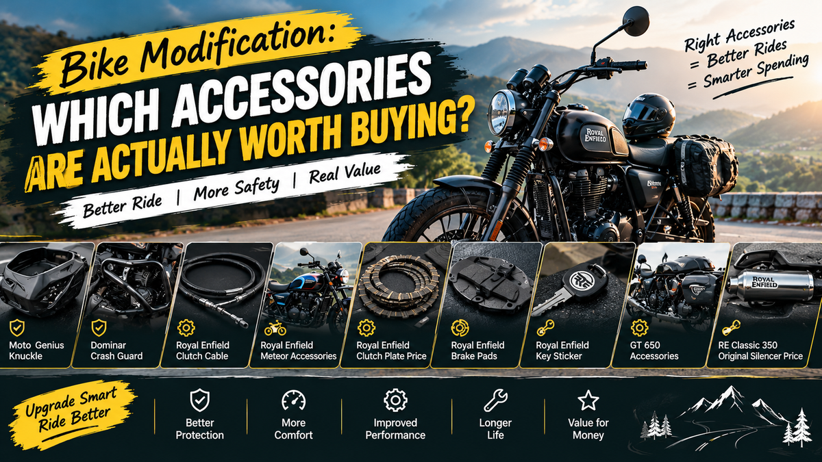 Bike Modification: Which Accessories Are Actually Worth Buying?
