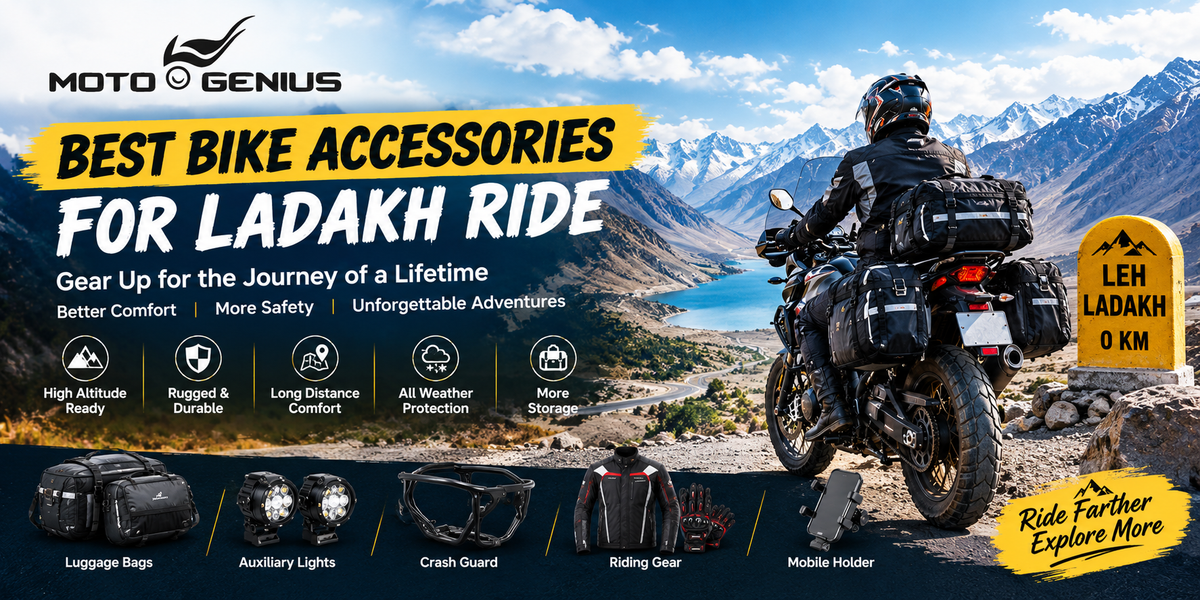 Best Bike Accessories for Ladakh Ride