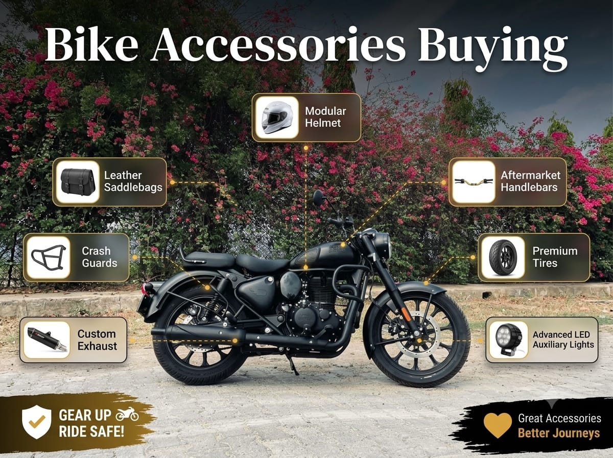 Bike Accessories Buying Guide for Smart Online Shopping