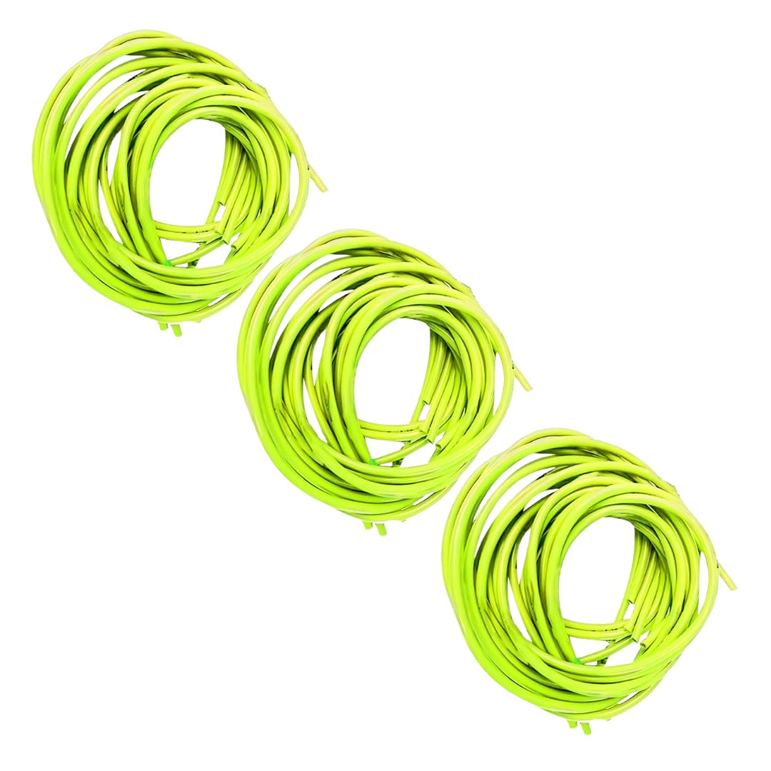 1 Meter Motorcycle Petrol Gas Oil Delivery Tube Pipe, Fuel Gasoline Hose for Motorbike, ATV and Scooter-Neon - Moto Genius