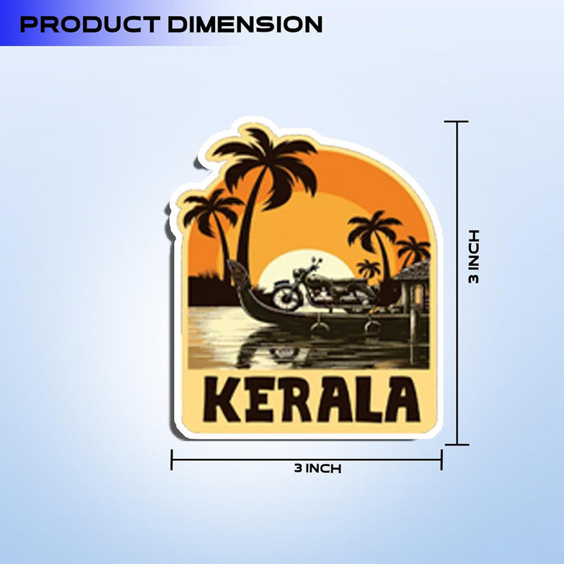 Hikkim 3D Vinyl Sticker Waterproof Decals for Motorcycle, Helmet & Laptop | Edgy Aesthetic Stickers for Bikes and cars
