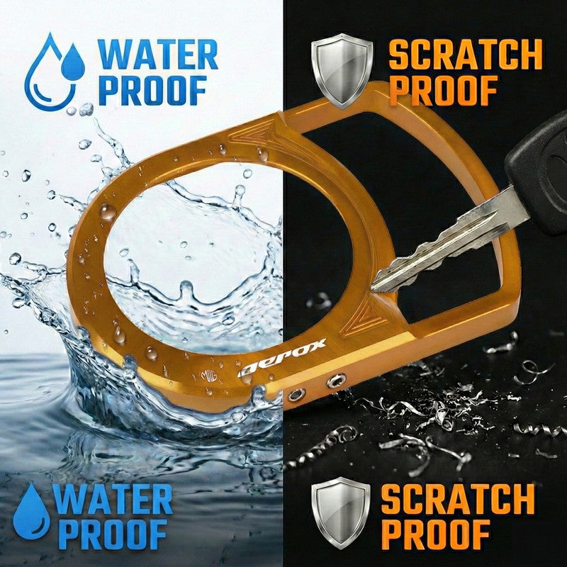 MOTO GENIUS Motorcycle Ignition Key Lock Switch Cover Protector Ring for Yamaha Aerox 155, Durable & Stylish Ignition Key Guard Accessory