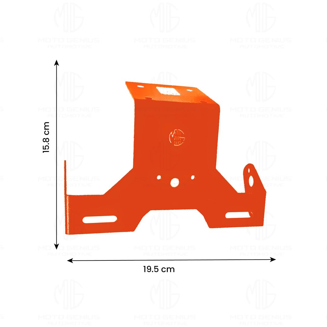 MOTO GENIUS Heavy Metal Tail Tidy Number Plate Holder for Dominar 250 & 400 | License Plate Bracket for Dominar