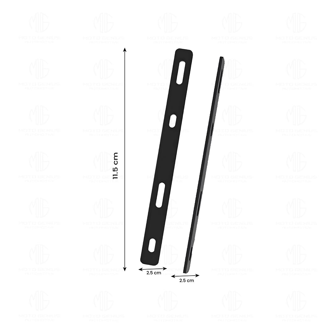 MOTO GENIUS Bike Backrest Extender for Meteor - Adjustable Motorcycle Backrest Extension for Enhanced Comfort and Support