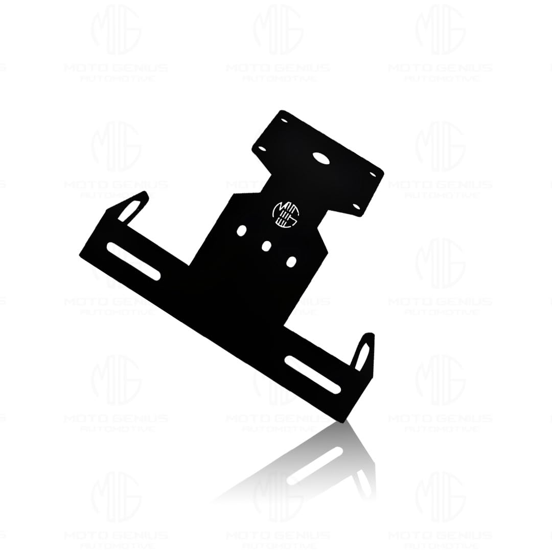 MOTO GENIUS Heavy Metal Tail Tidy Number Plate Holder for MT 15 | License Plate Bracket for MT 15