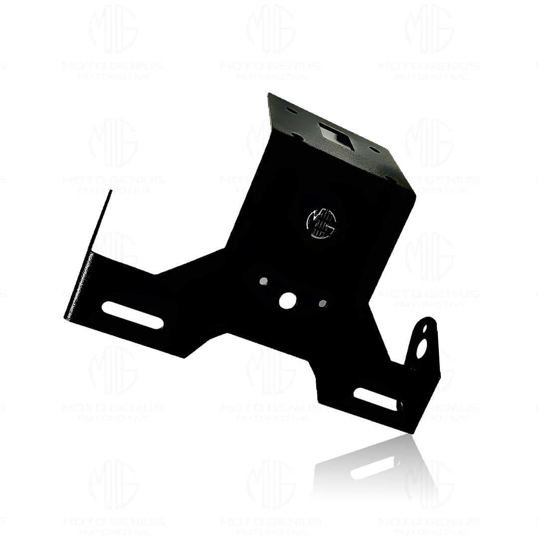 MOTO GENIUS Heavy Metal Tail Tidy Number Plate Holder for KTM RC Duke 125 200 250 390 | License Plate Bracket for Duke & RC (Black)