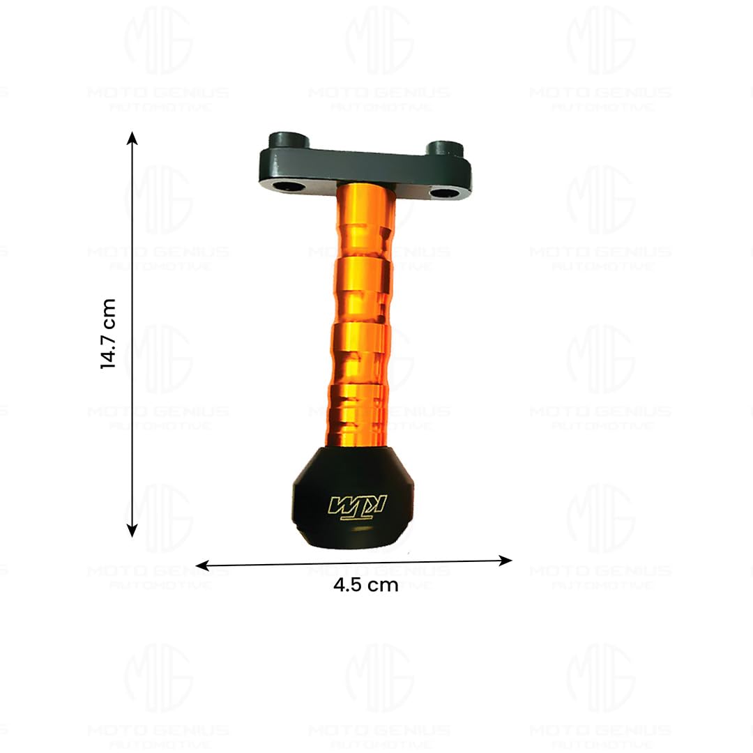 MOTO GENIUS Frame Slider Crash Protection Guard for KTM Duke | Premium Motorcycle Protector for Enhanced Safety and Stability | Easy Installation, Durable Design | Fits in Duke All Models ()