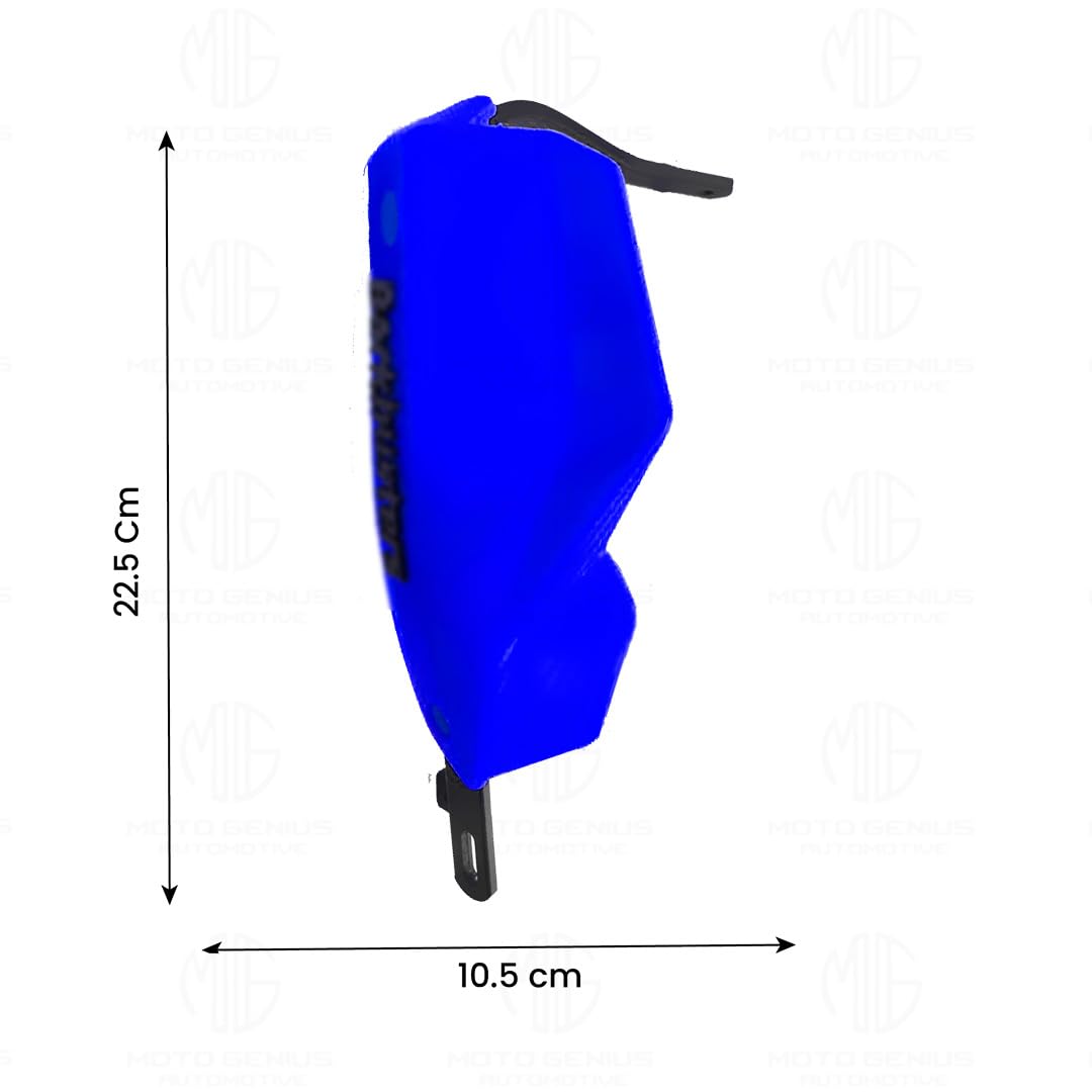 MOTO GENIUS Heavy-Duty Universal Plastic Side Wings for Sport Bikes | Aerodynamic, Lightweight, and Stylish Upgrade ()
