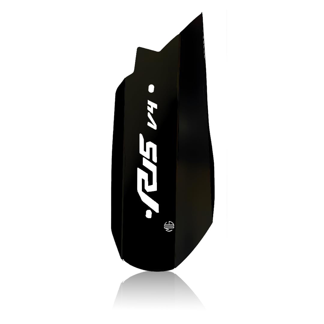 MOTO GENIUS Stainless Steel Exhaust Cover Silencer Protector for R15 V4 | Premium Exhaust Heat Shield Protector for Enhanced Durability and Style | Easy Installation