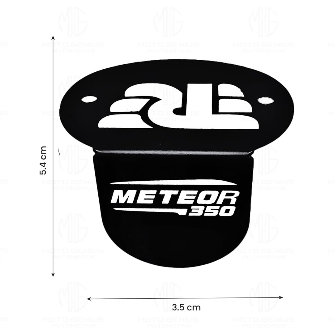 MOTO GENIUS Meteor Front Disc Brake Fluid Reservoir Oil Cap for Bike Replacement for Enhanced Durability and Performance (Pack of 1) ()