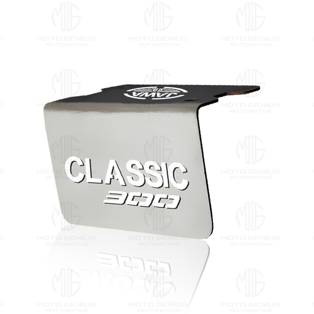 MOTO GENIUS Stainless Steel Front Disc Brake Fluid Reservoir Oil Cap for RE Himalayan BS3/BS4/BS6/Scram Motorbike | Replacement for Enhanced Durability and Performance (Pack of 1) ()