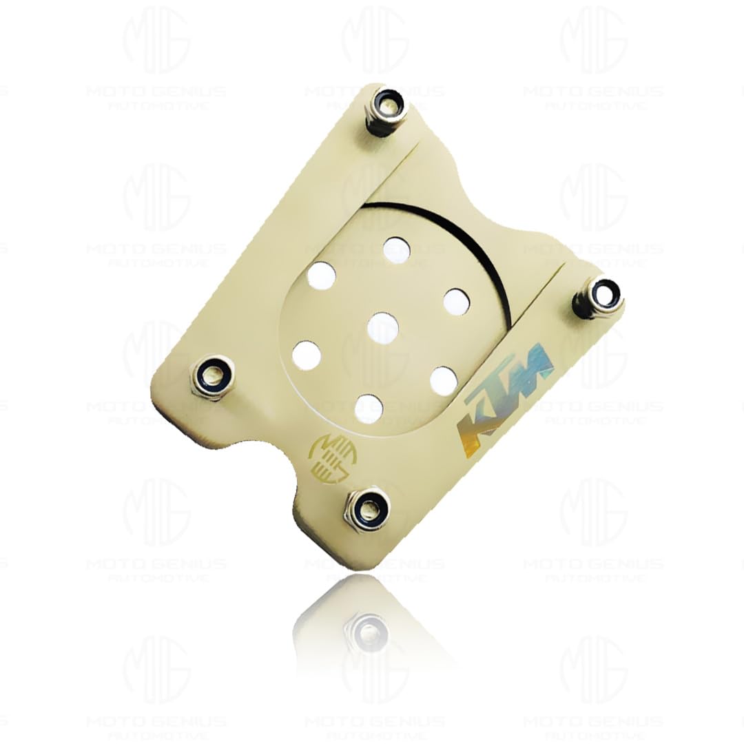 MOTO GENIUS Stainless Steel Side Stand Extender for KTM RC Duke 125 200 250 390 | Heavy Duty Parking Support and Stability Enhancer