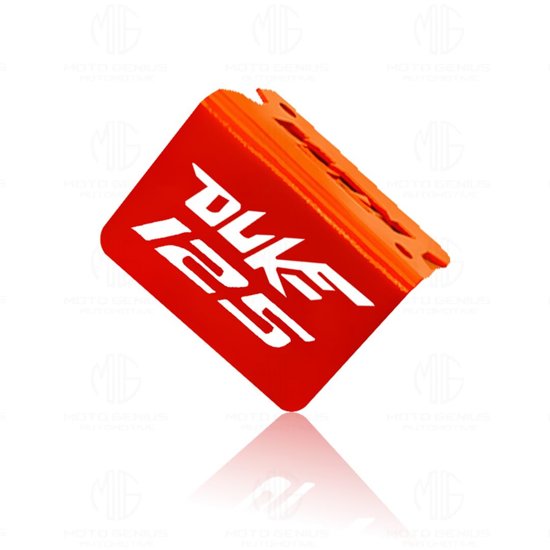 MOTO GENIUS Stainless Steel Front Disc Brake Fluid Reservoir Oil Cap for KTM Duke 125 Motorbike Replacement for Enhanced Durability and Performance