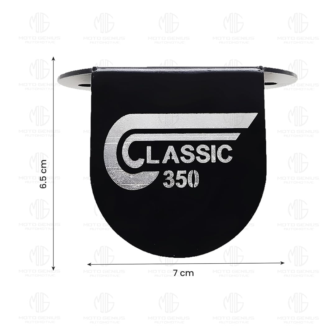 MOTO GENIUS Stainless Steel Front Disc Brake Fluid Reservoir Oil Cap for Reborn Classic 350 bike. Replacement for Enhanced Durability and Performance (Pack of 1)