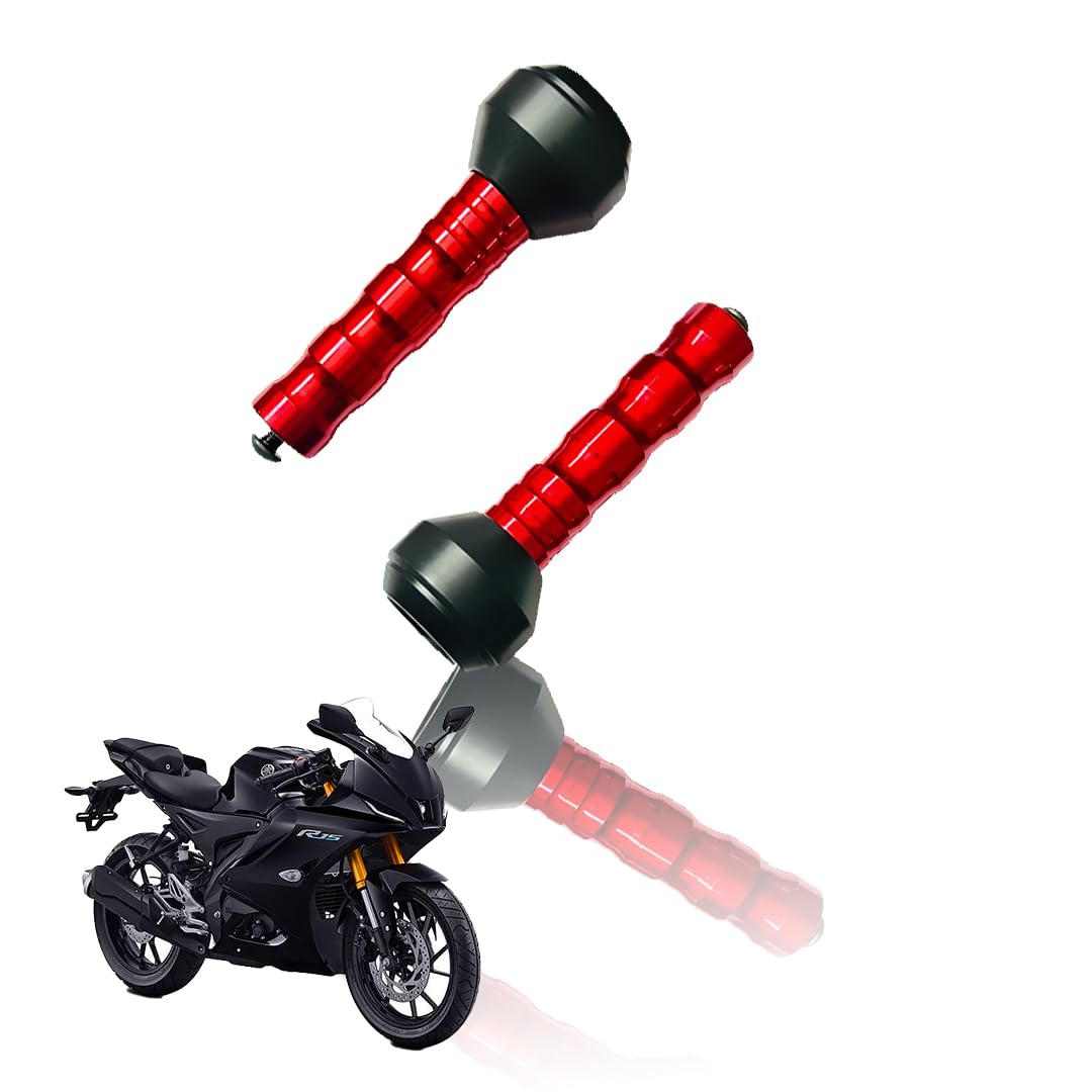 MOTO GENIUS Frame Slider Crash Protection Guard for Yamaha R15 V4 | Premium Motorcycle Protector for Enhanced Safety and Stability | Easy Installation, Durable Design