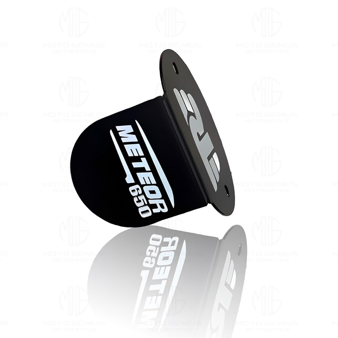 MOTO GENIUS Stainless Steel Front Disc Brake Fluid Reservoir Oil Cap for Super Meteor 650 Bike Replacement for Enhanced Durability and Performance (Pack of 1)