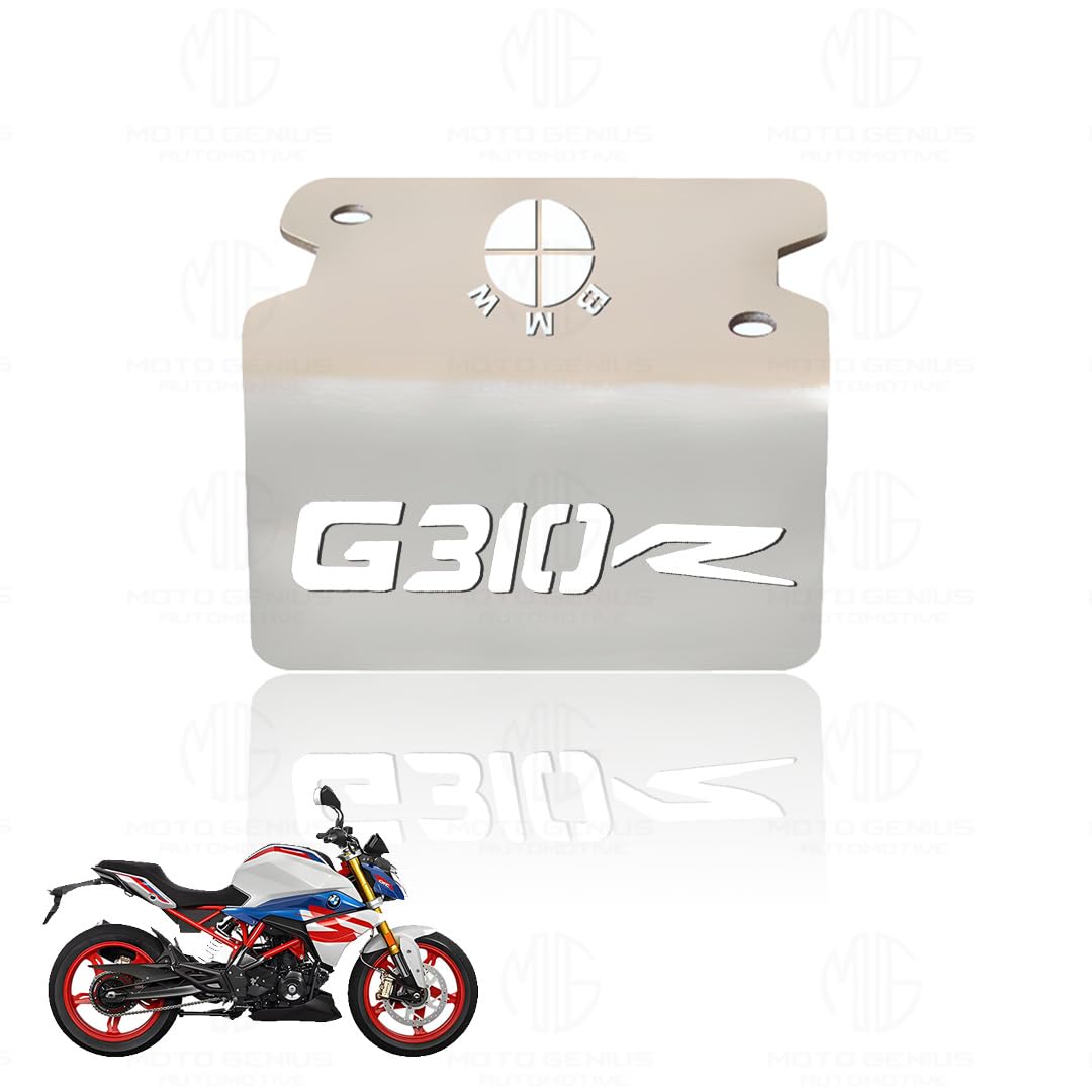 MOTO GENIUS Stainless Steel Front Disc Brake Fluid Reservoir Oil Cap for RE Himalayan BS3/BS4/BS6/Scram Motorbike | Replacement for Enhanced Durability and Performance (Pack of 1) ()