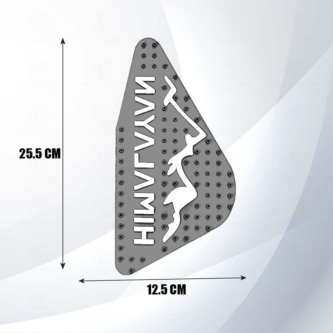 MOTO GENIUS Himalayan 450 Tank Pads | Premium Anti-Slip & Scratch-Resistant Protection | Durable, Stylish Design for Motorbike Tank | Easy Installation | Ideal for Himalayan 450 ()