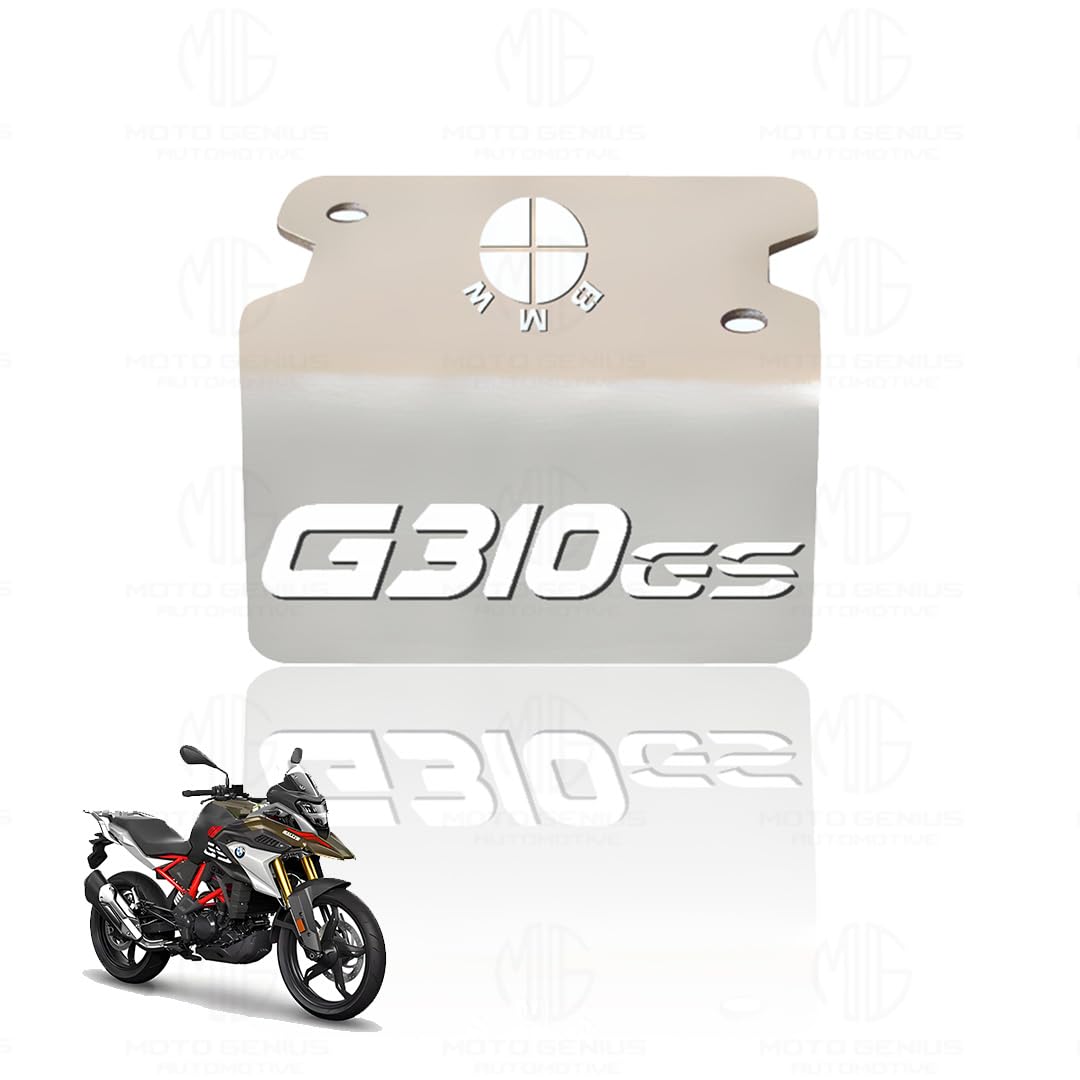 MOTO GENIUS Stainless Steel Front Disc Brake Fluid Reservoir Oil Cap for RE Himalayan BS3/BS4/BS6/Scram Motorbike | Replacement for Enhanced Durability and Performance (Pack of 1) ()