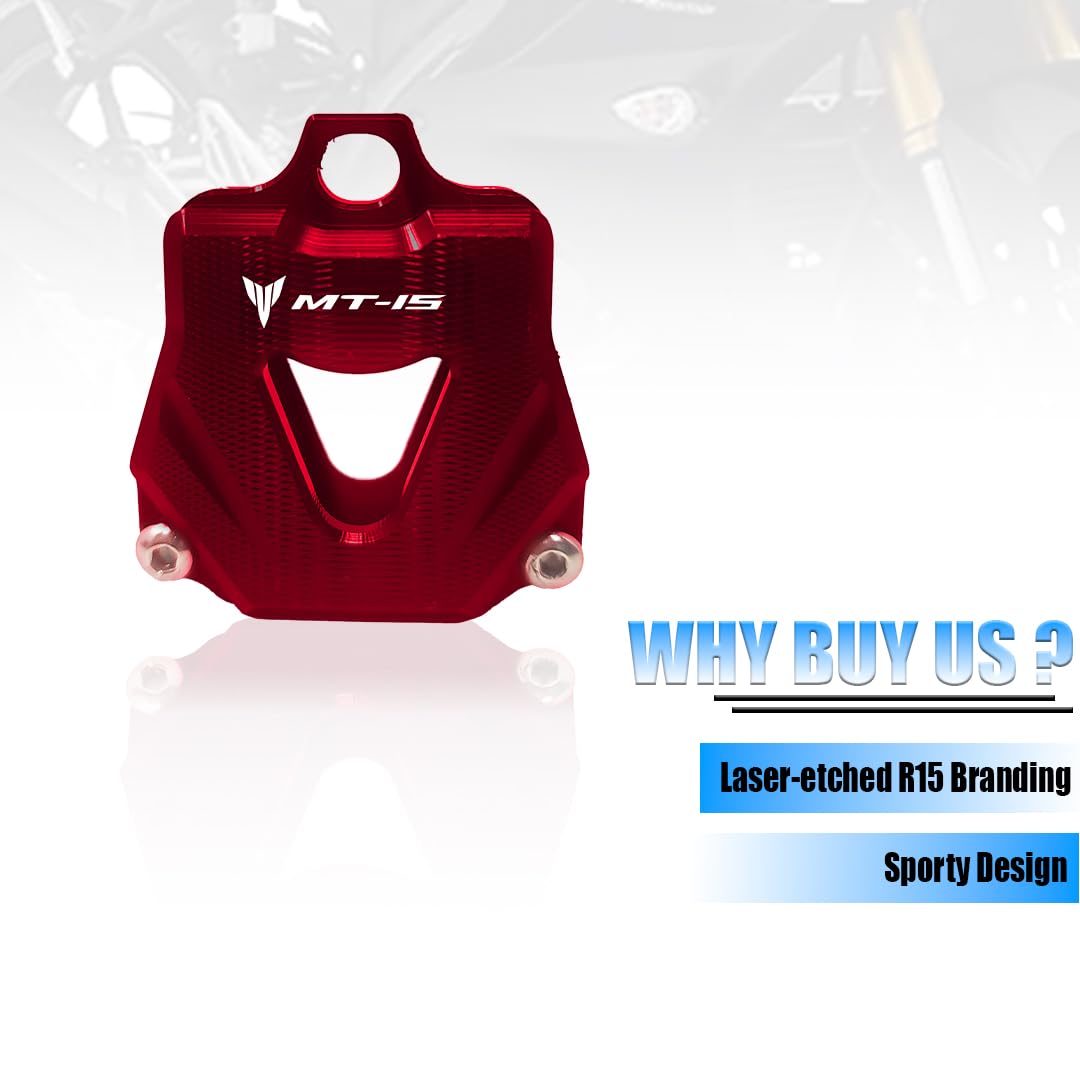 CNC Aluminum Key Shell Case Cover for MT15 Motorbike | Premium Protection with Stylish Finish
