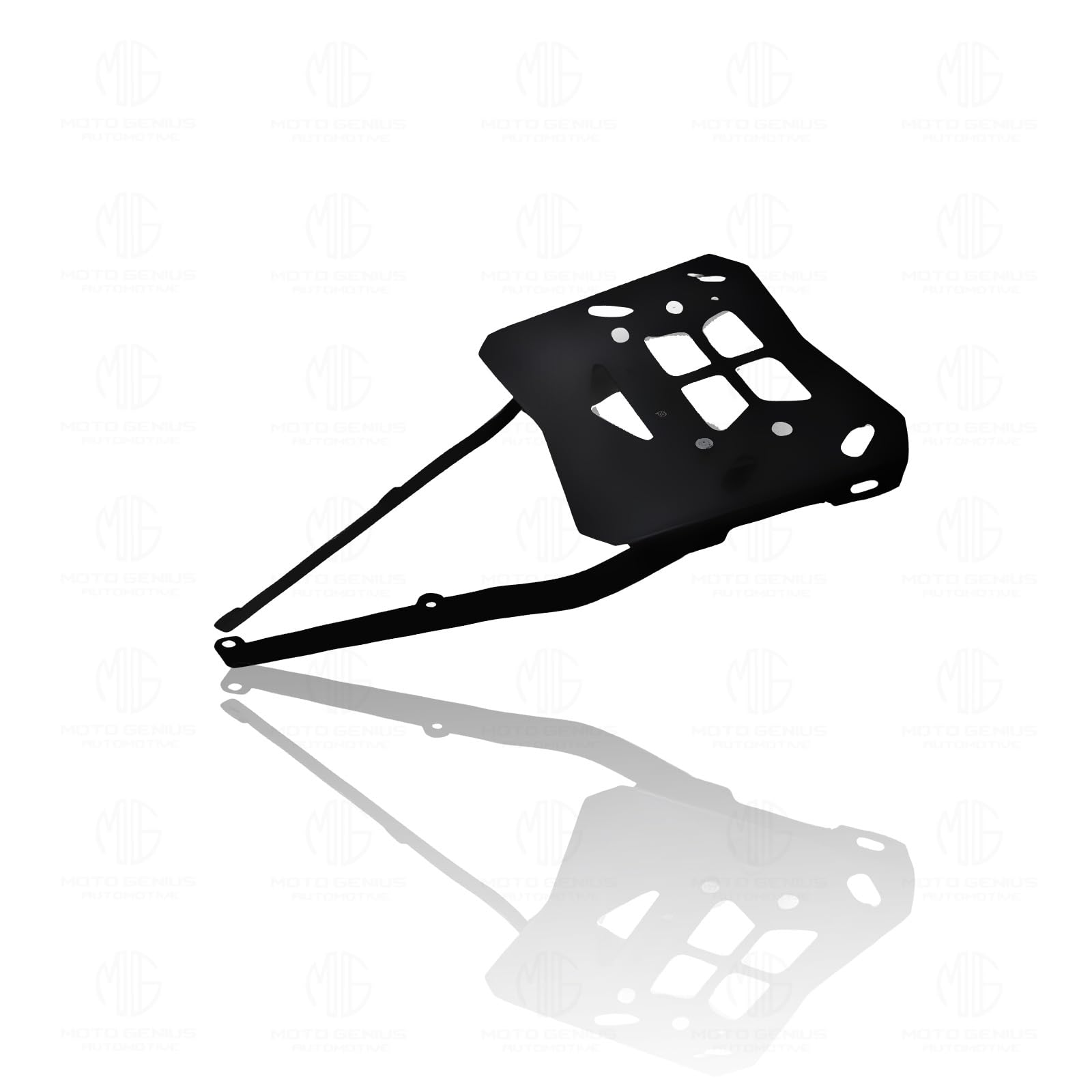 MOTO GENIUS Rear Luggage Rack for RE Meteor | Durable Expedition Luggage Carrier | Heavy-Duty Rear Rack for Meteor