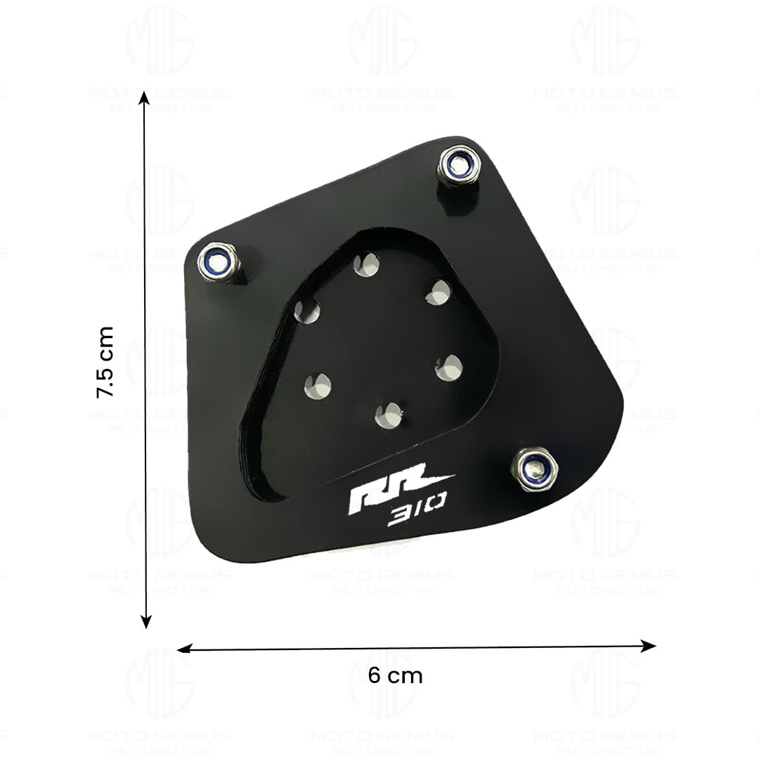 MOTO GENIUS Side Stand Extender for RR310 Motorbike | Heavy Duty Parking Support and Stability Enhancer