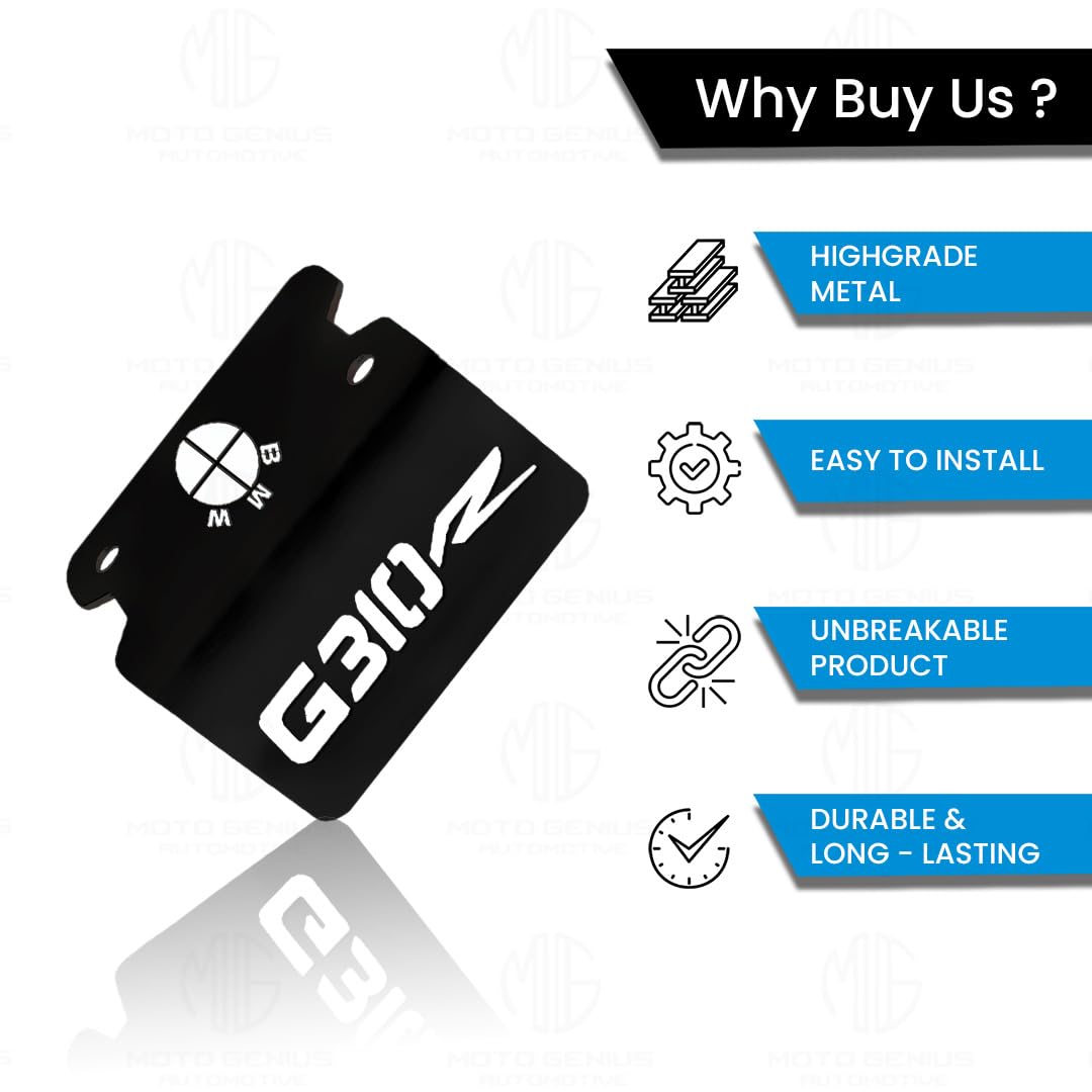 MOTO GENIUS Front Disc Brake Fluid Reservoir Oil Cap for G310R Motorbike | Replacement for Enhanced Durability and Performance