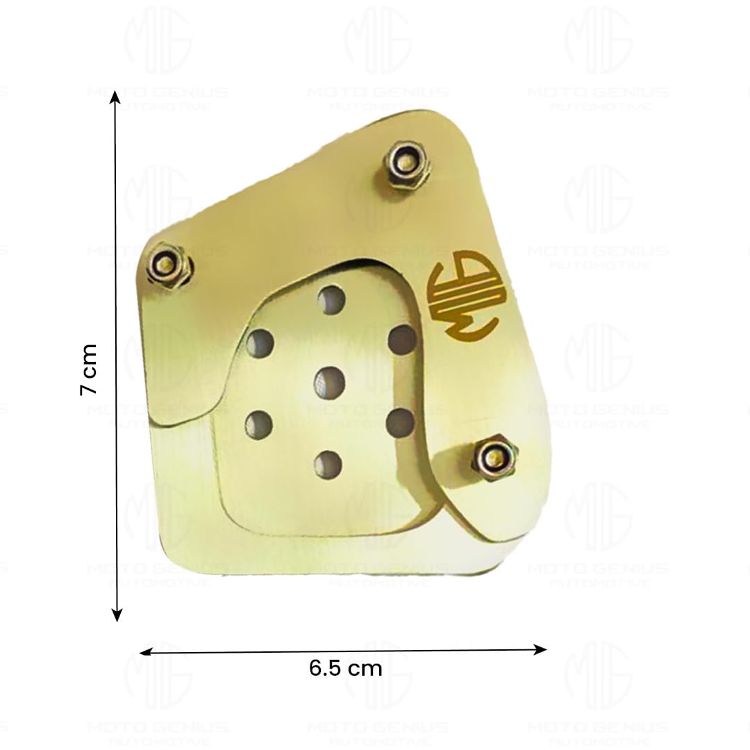 MOTO GENIUS Stainless Steel Side Stand Extender for G310GS Motorbike | Heavy Duty Parking Support and Stability Enhancer