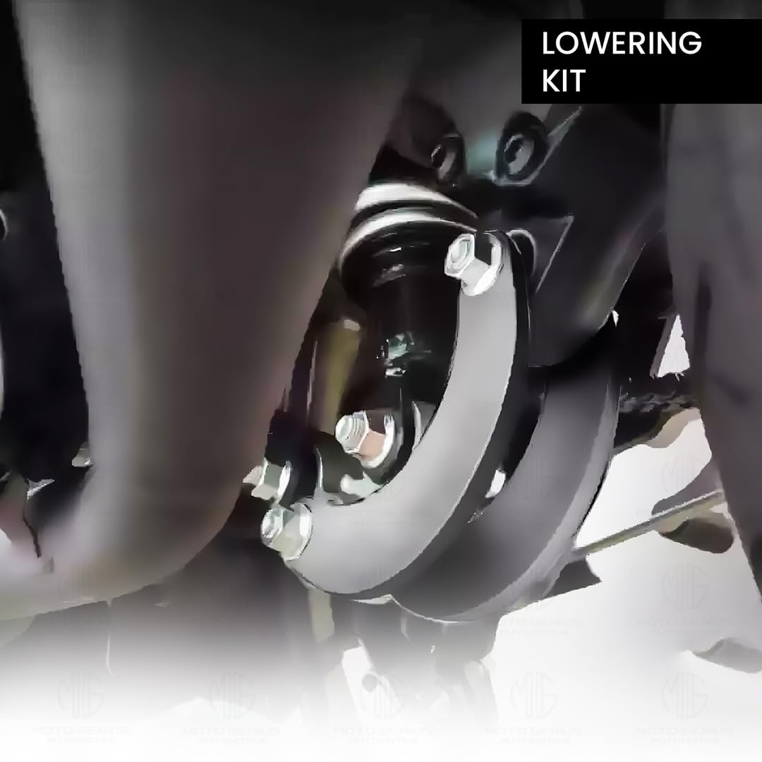 MOTO GENIUS Motorcycle Seat Height Lowering Kit for MT15 | Adjustable and Easy Install for Enhanced Comfort and Control