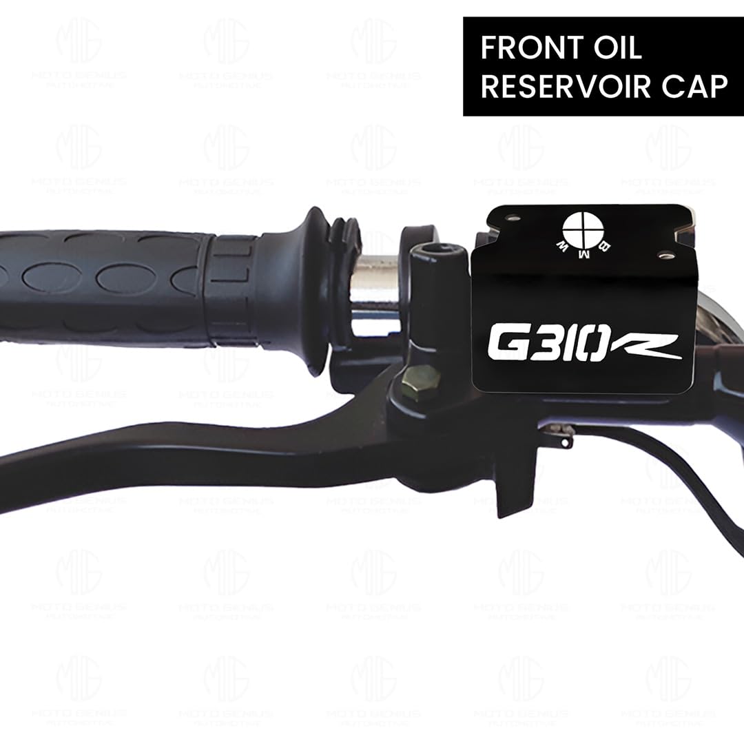 MOTO GENIUS Front Disc Brake Fluid Reservoir Oil Cap for G310R Motorbike | Replacement for Enhanced Durability and Performance