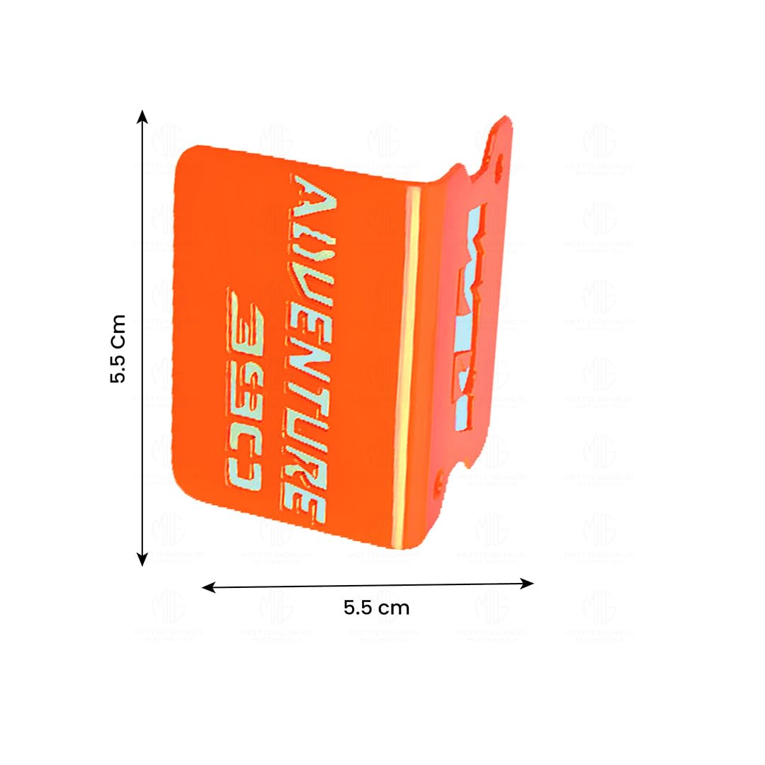 MOTO GENIUS Stainless Steel Front Disc Brake Fluid Reservoir Oil Cap for KTM Adventure Motorbike Replacement for Enhanced Durability and Performance