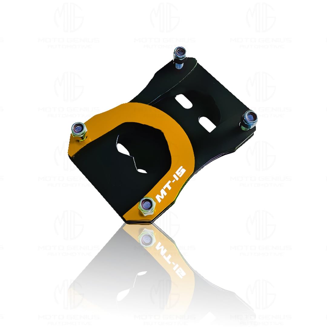 MOTO GENIUS Side Stand Extender for MT 15 | Heavy Duty Parking Support and Stability Enhancer ()