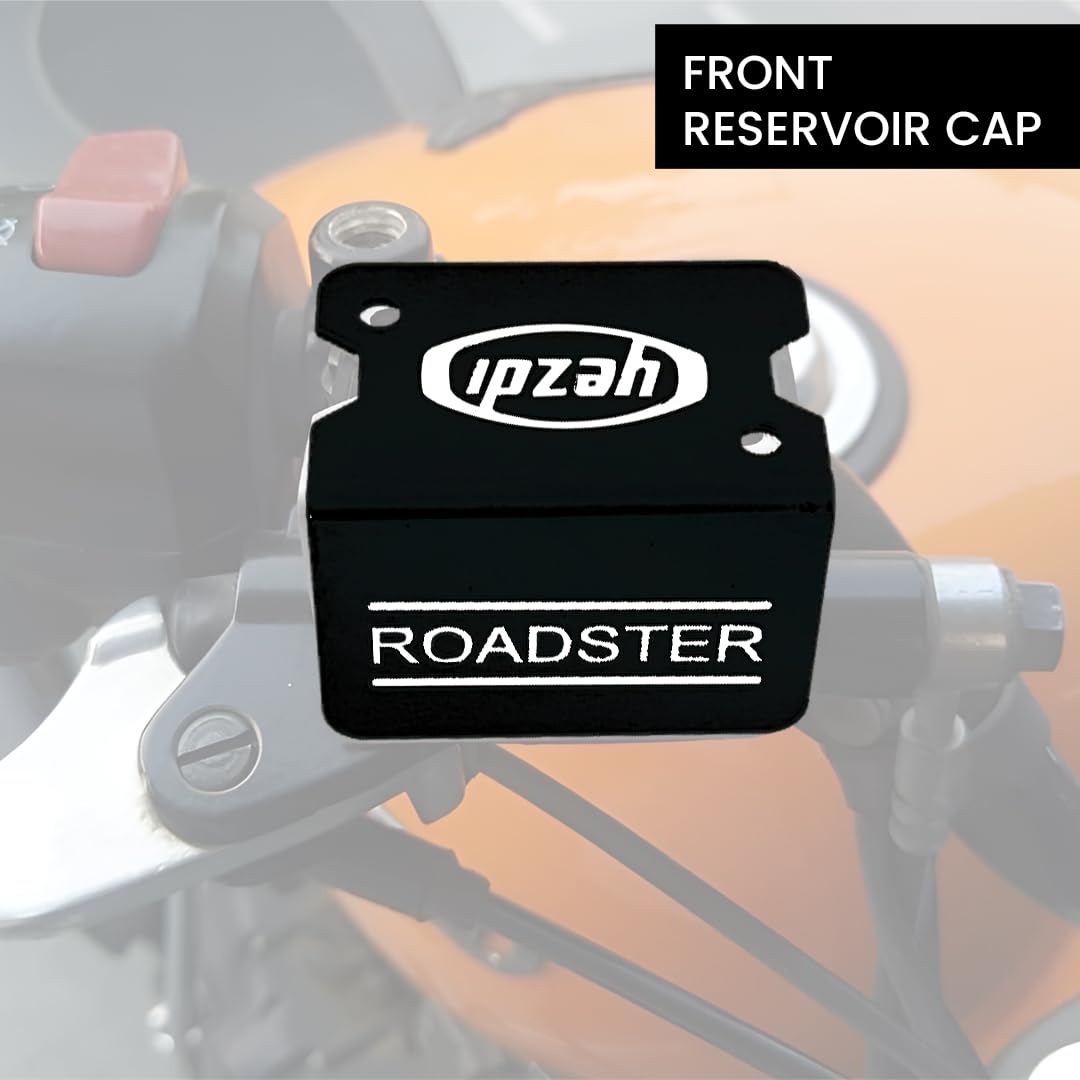 MOTO GENIUS Front Disc Brake Fluid Reservoir Oil Cap for Yezdi Roadster Motorbike | Replacement for Enhanced Durability and Performance