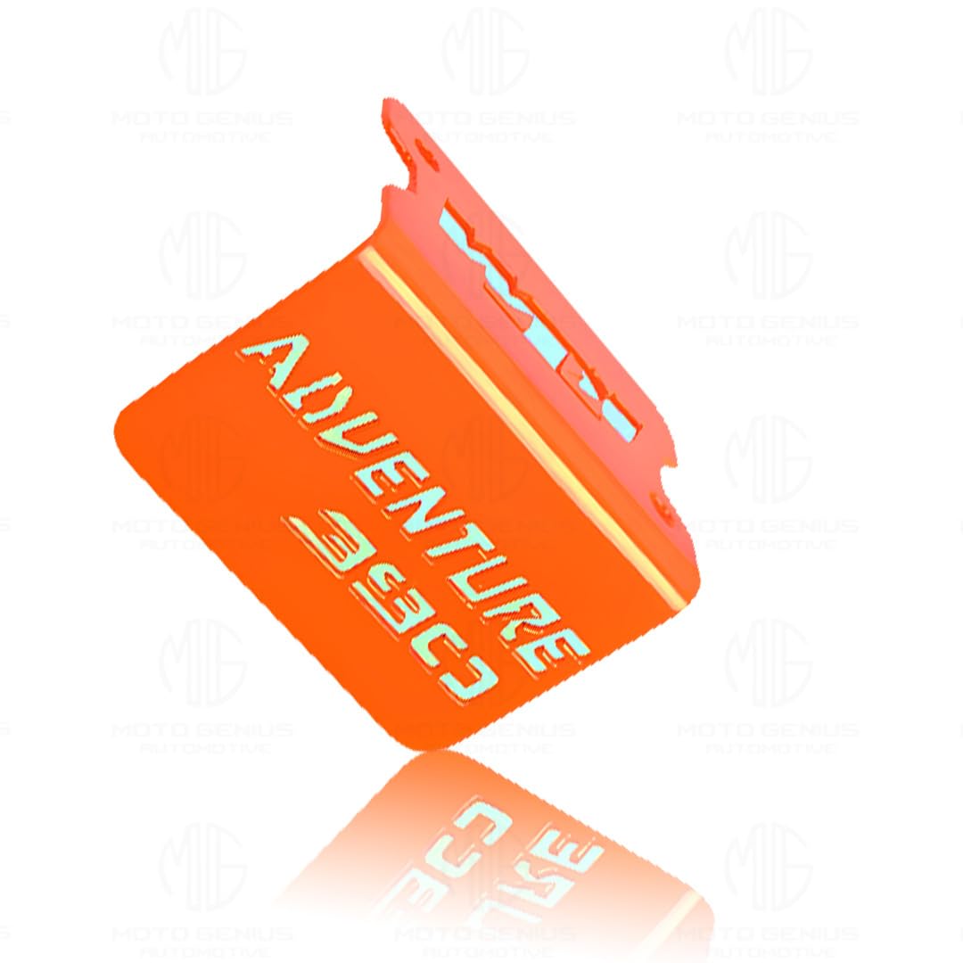 MOTO GENIUS Stainless Steel Front Disc Brake Fluid Reservoir Oil Cap for KTM Adventure Motorbike Replacement for Enhanced Durability and Performance