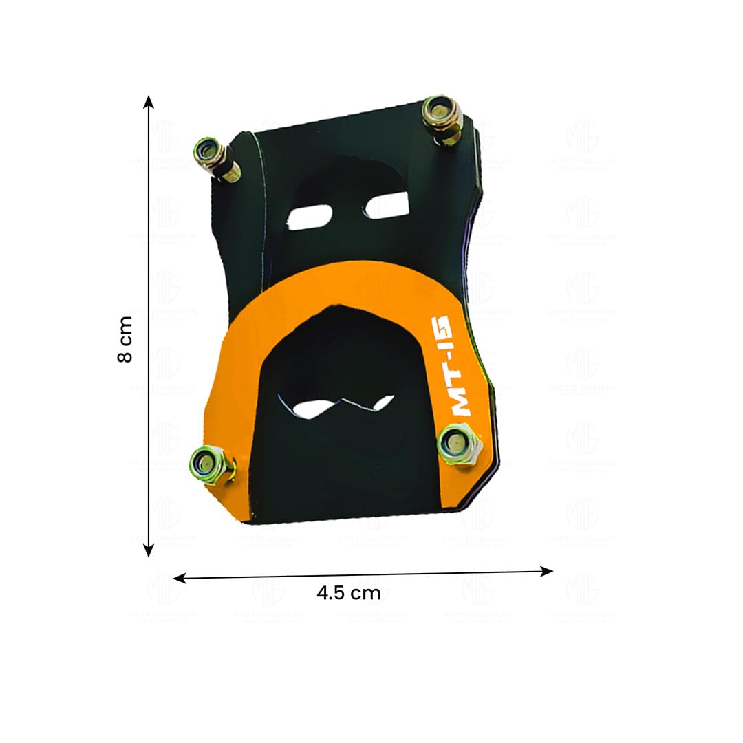 MOTO GENIUS Side Stand Extender for MT 15 | Heavy Duty Parking Support and Stability Enhancer ()