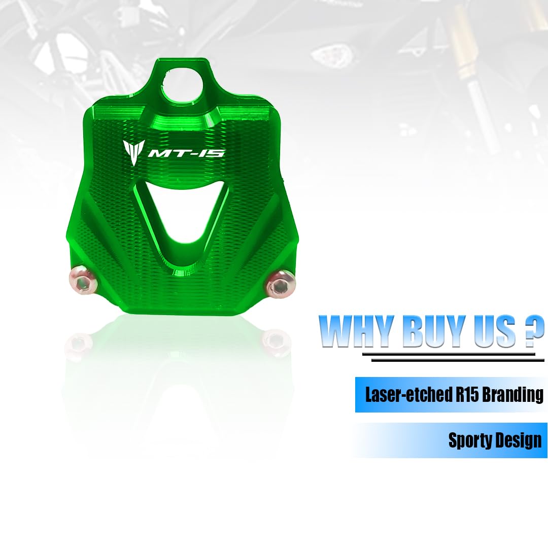 CNC Aluminum Key Shell Case Cover for MT15 Motorbike | Premium Protection with Stylish Finish