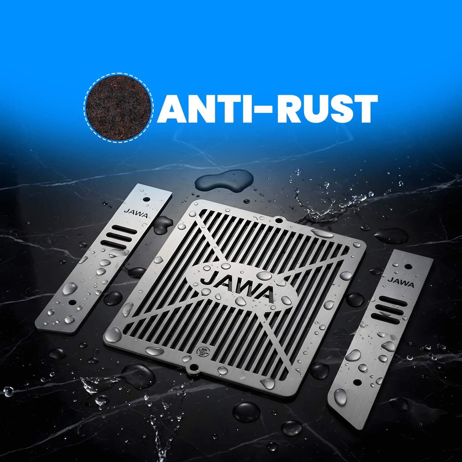 Radiator Guard for JAWA 42 | Durable Stainless Steel Protector |Essential Accessory for Motorcycle Radiator Protection