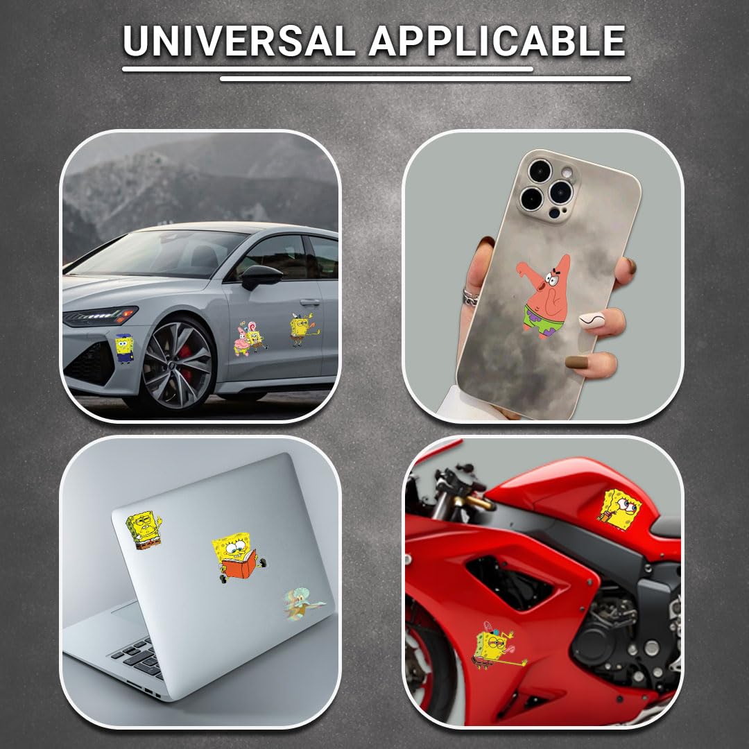 animal bike car laptop helmet 3d vinyl sticker waterproof decal for laptop bike car helmet