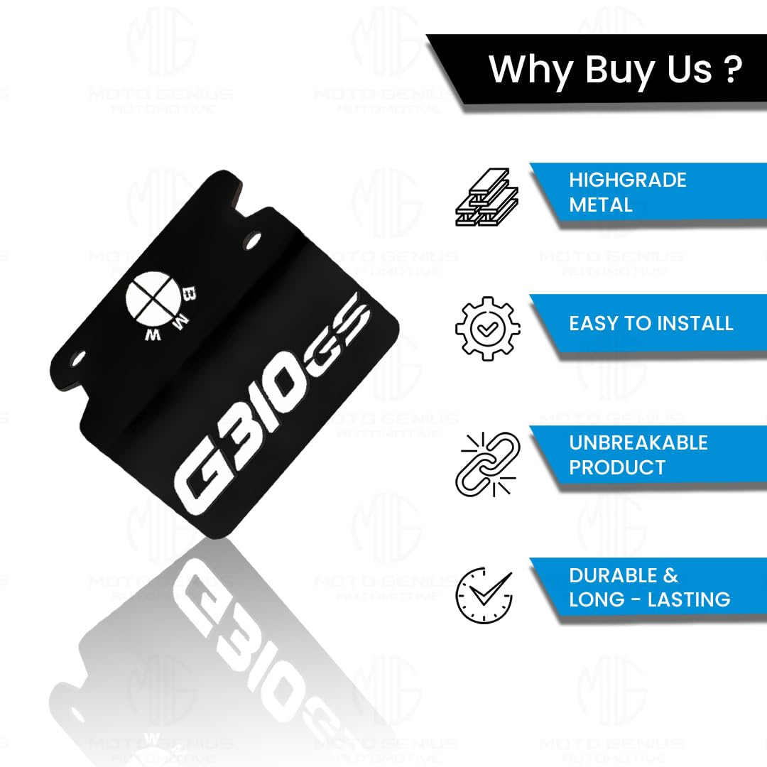 MOTO GENIUS Front Disc Brake Fluid Reservoir Oil Cap for G310GS Motorbike | Replacement for Enhanced Durability and Performance