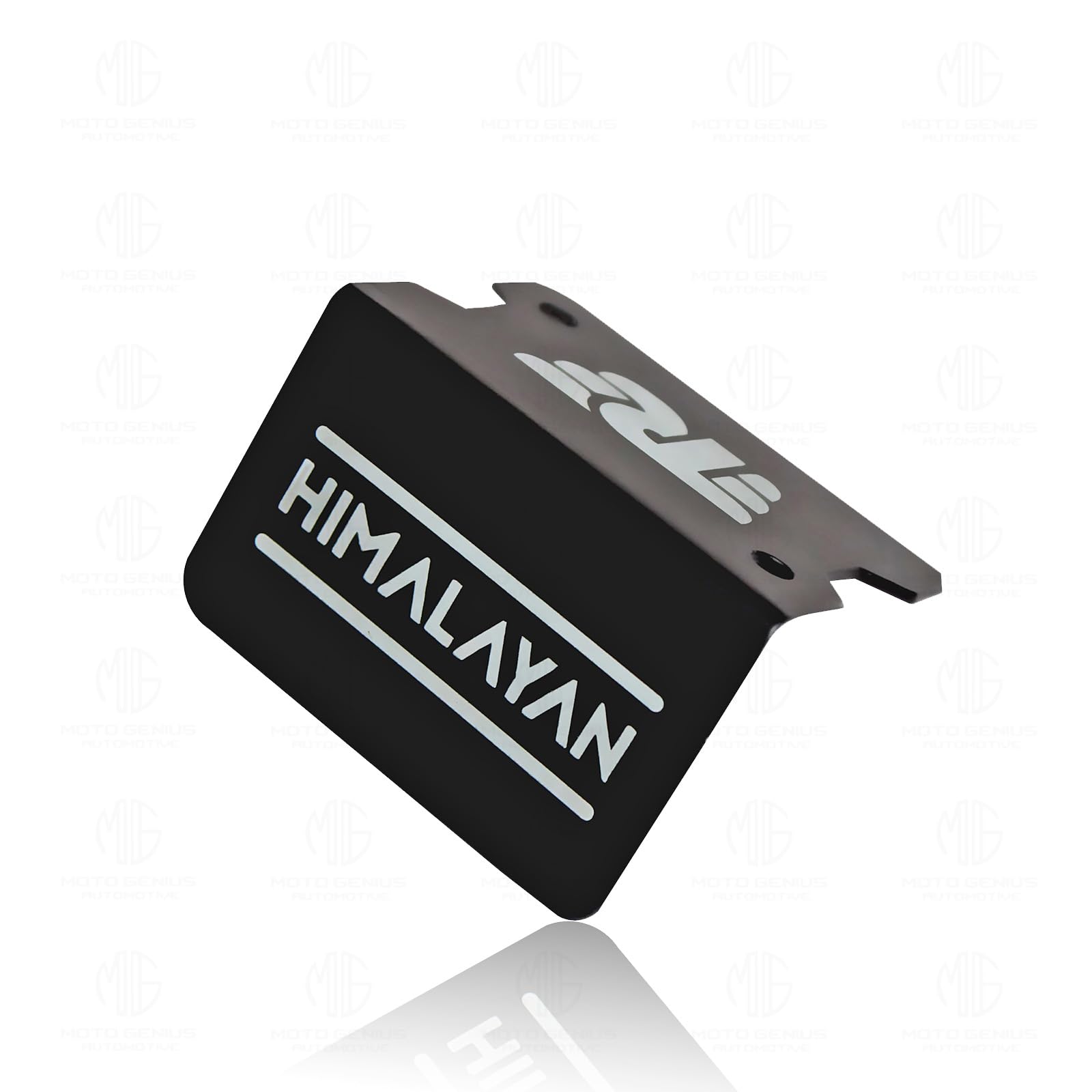 MOTO GENIUS Stainless Steel Front Disc Brake Fluid Reservoir Oil Cap for RE Himalayan BS3/BS4/BS6/Scram Motorbike | Replacement for Enhanced Durability and Performance