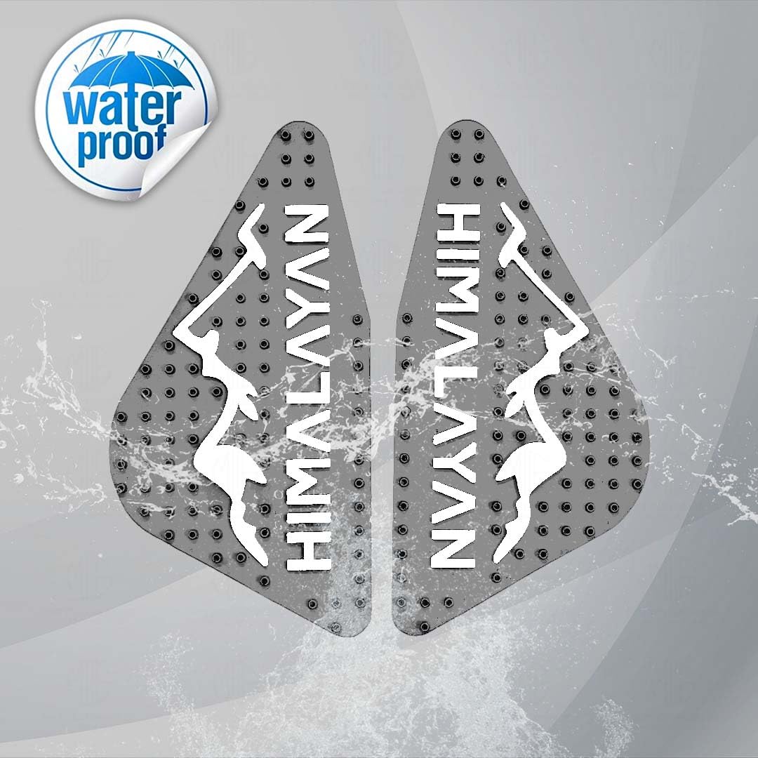 MOTO GENIUS Himalayan 450 Tank Pads | Premium Anti-Slip & Scratch-Resistant Protection | Durable, Stylish Design for Motorbike Tank | Easy Installation | Ideal for Himalayan 450 ()