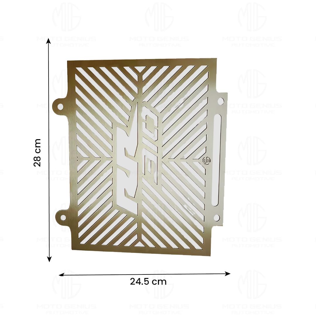 MOTO GENIUS Radiator Guard for RR310 Motorbike | Durable Stainless Steel Protector | Essential Accessory for Motorcycle Radiator Protection
