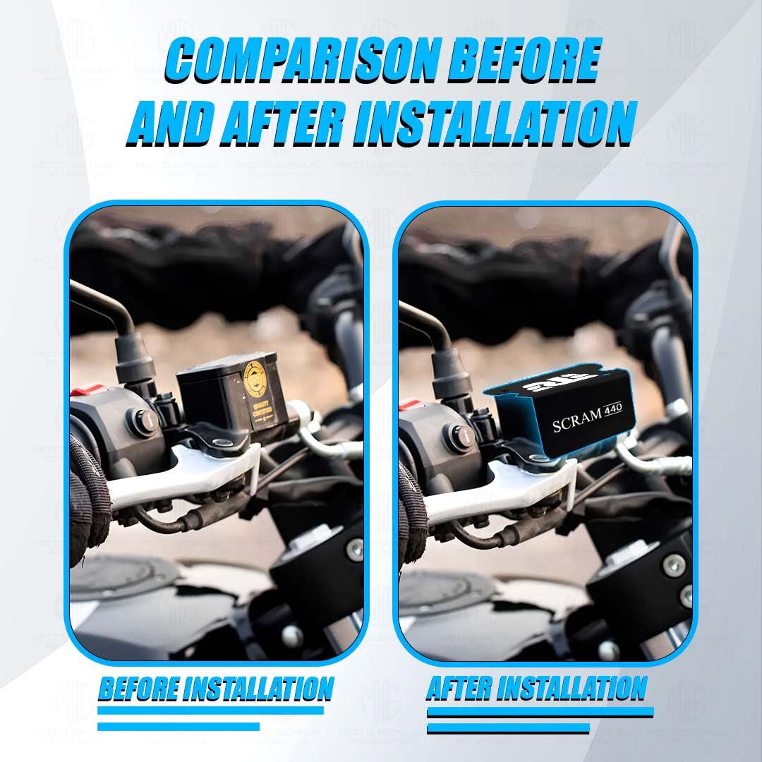 MOTO GENIUS Front Disc Brake Fluid Reservoir Oil Cap for G310R Motorbike | Replacement for Enhanced Durability and Performance