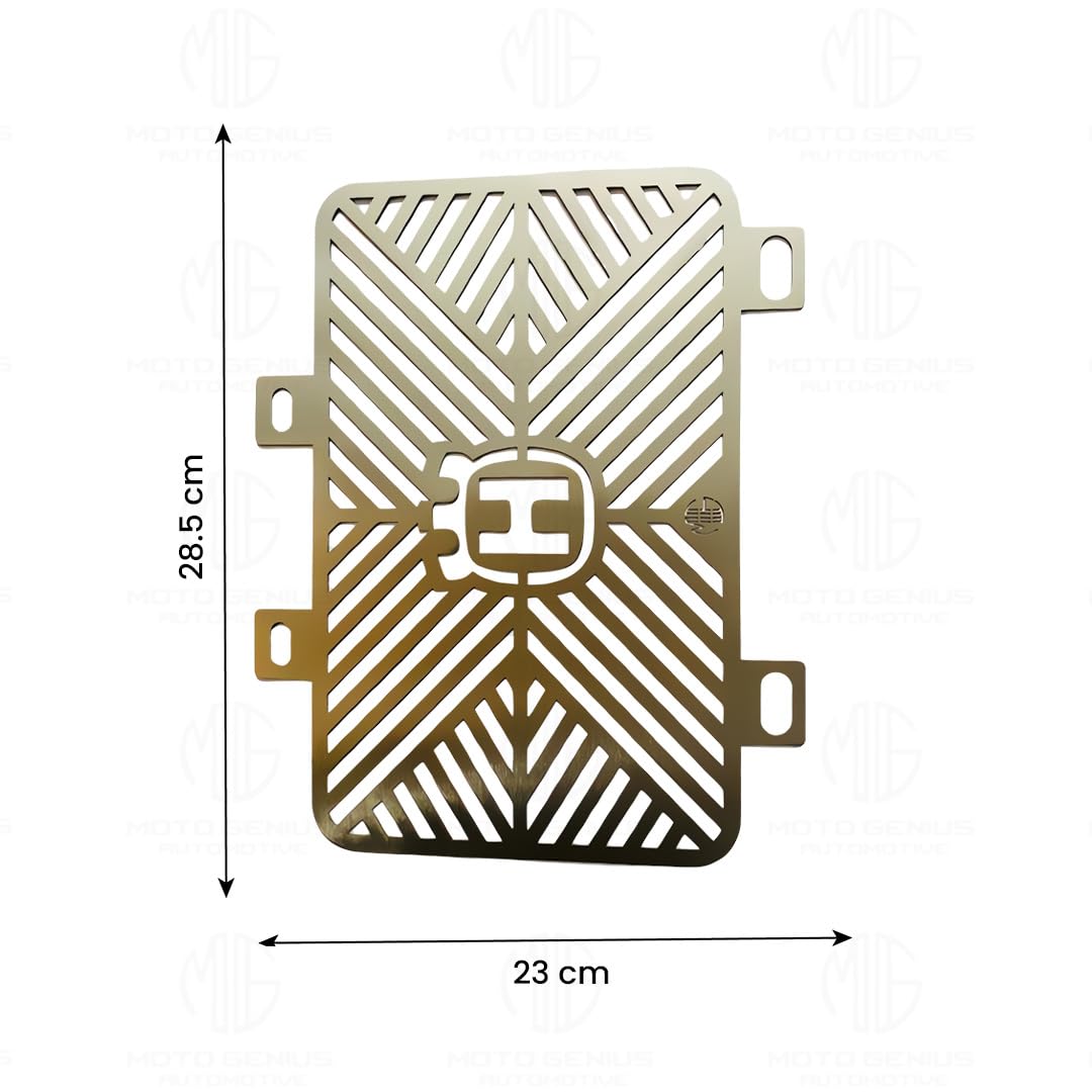 Radiator Guard for Svartpilen or Vitpilen 250 | Durable Metal Protector | Essential Accessory for Motorcycle Radiator Protection | Compatible with Svartpilen or Vitpilen 250