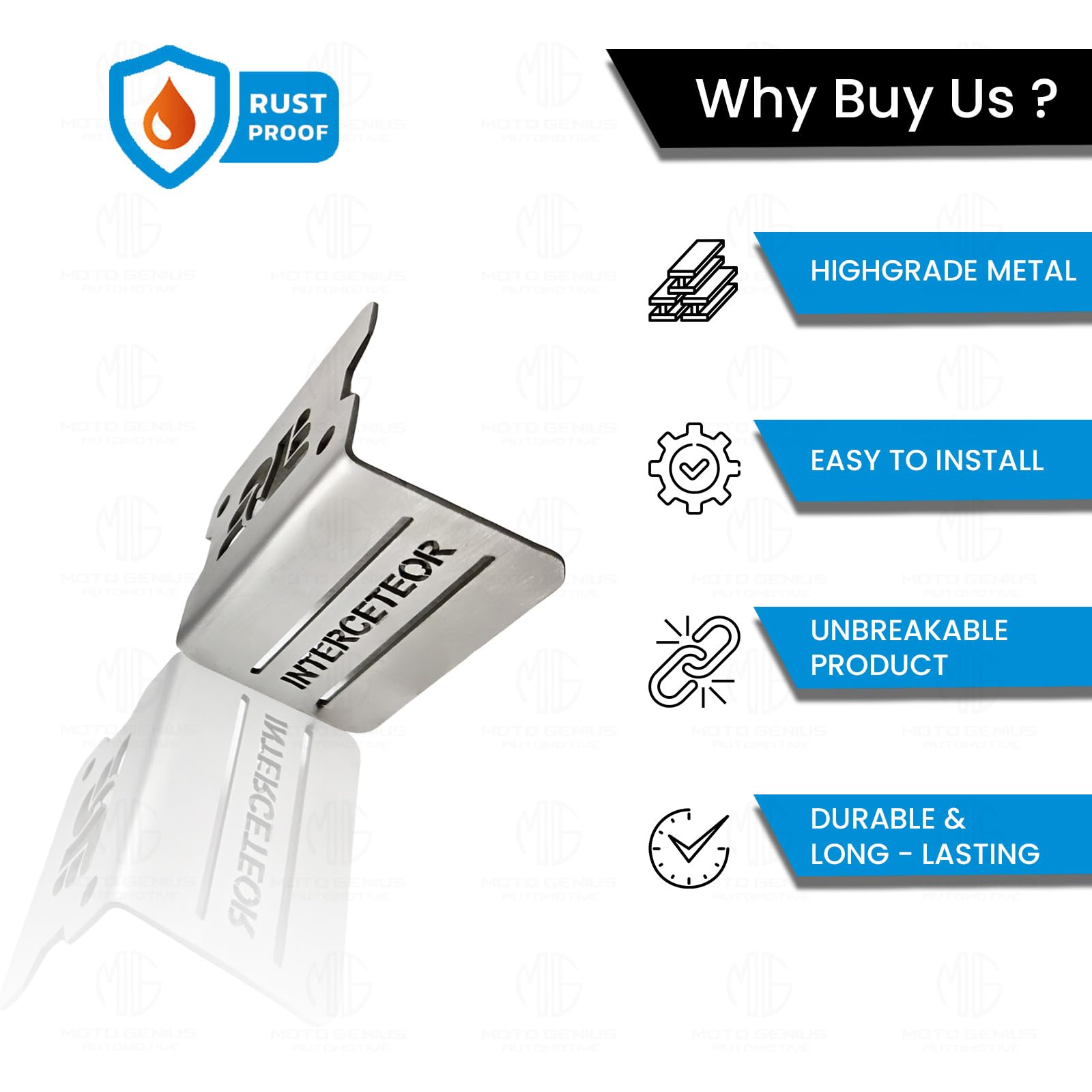 MOTO GENIUS Front Disc Brake Fluid Reservoir Oil Cap for RE Interceptor bike | Replacement for Enhanced Durability and Performance (Pack of 1)