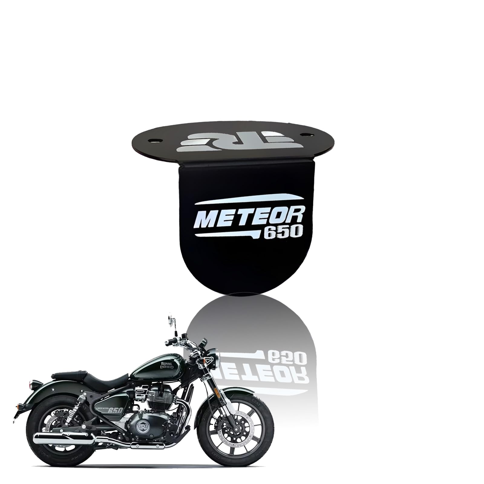 MOTO GENIUS Stainless Steel Front Disc Brake Fluid Reservoir Oil Cap for RE Himalayan BS3/BS4/BS6/Scram Motorbike | Replacement for Enhanced Durability and Performance (Pack of 1) ()