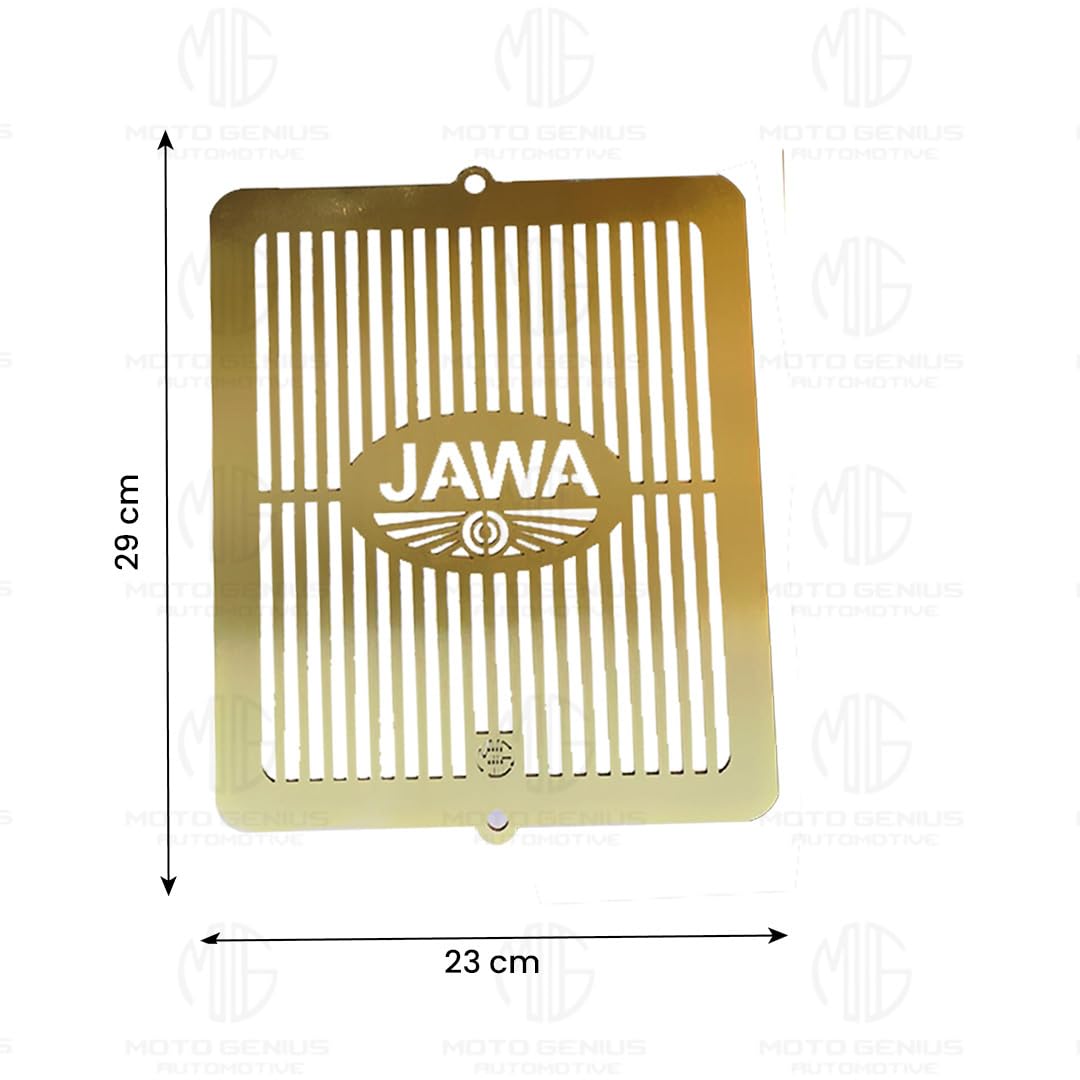 Radiator Guard for JAWA Classic 300 Motorbike | Durable Stainless Steel Protector |Essential Accessory for Motorcycle Radiator Protection