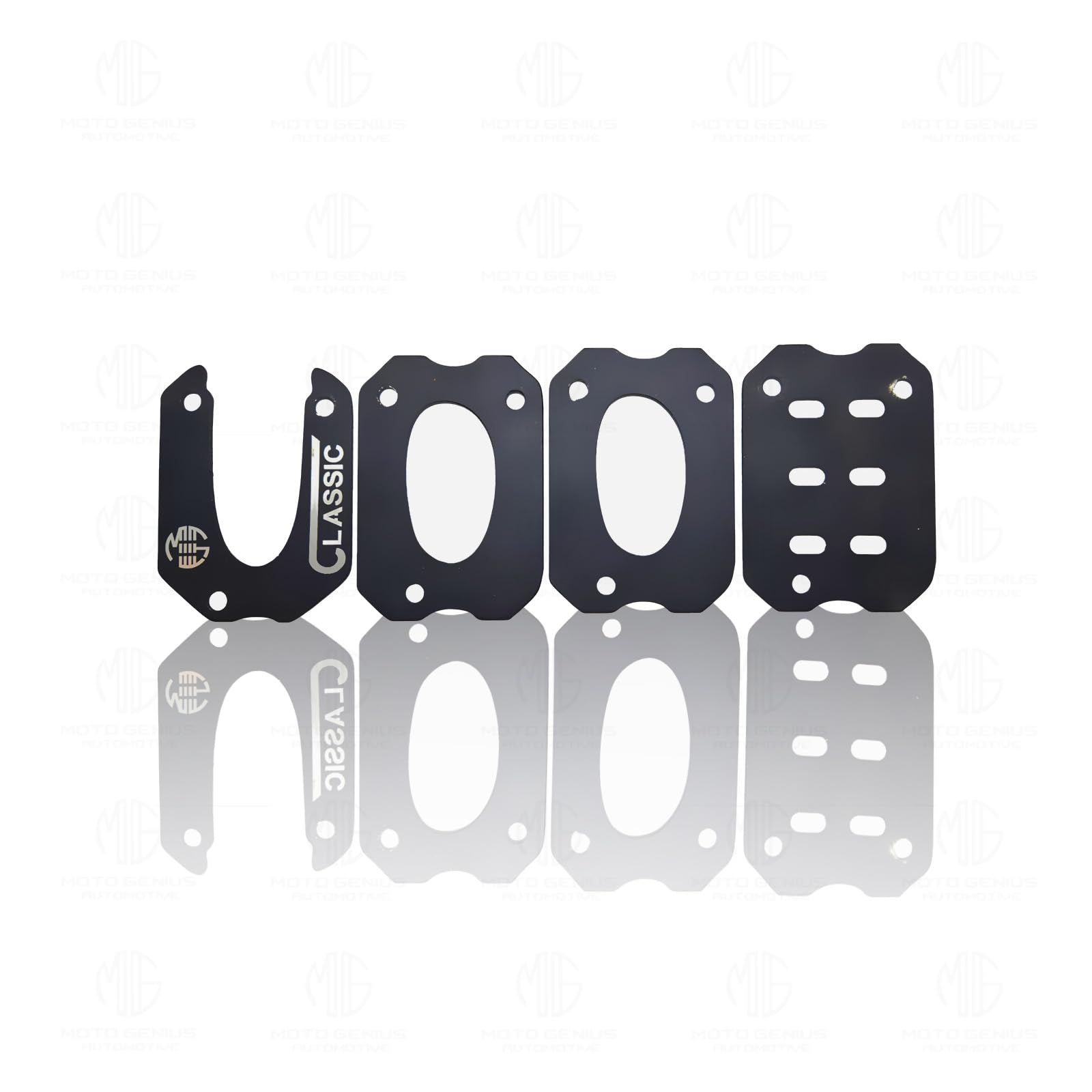 MOTO GENIUS Stainless Steel Side Stand Extender for Classic Reborn 350 | Heavy Duty Parking Support and Stability Enhancer ()