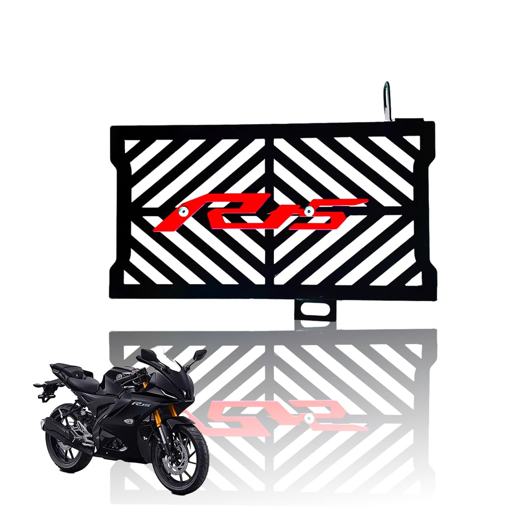 MOTO GENIUS Radiator Guard for R15 V4| Durable Metal Protector |Essential Accessory for Motorcycle Radiator Protection